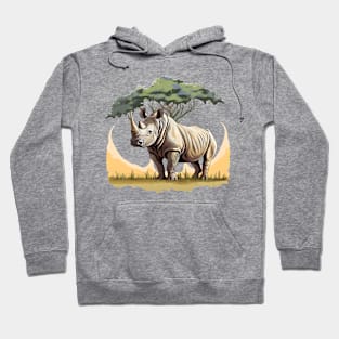 Rhino Love Hoodie